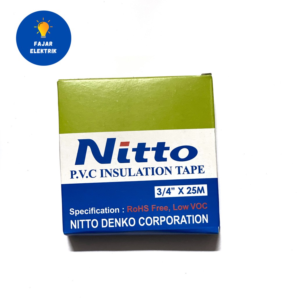 NITTO ISOLASI LISTRIK HITAM