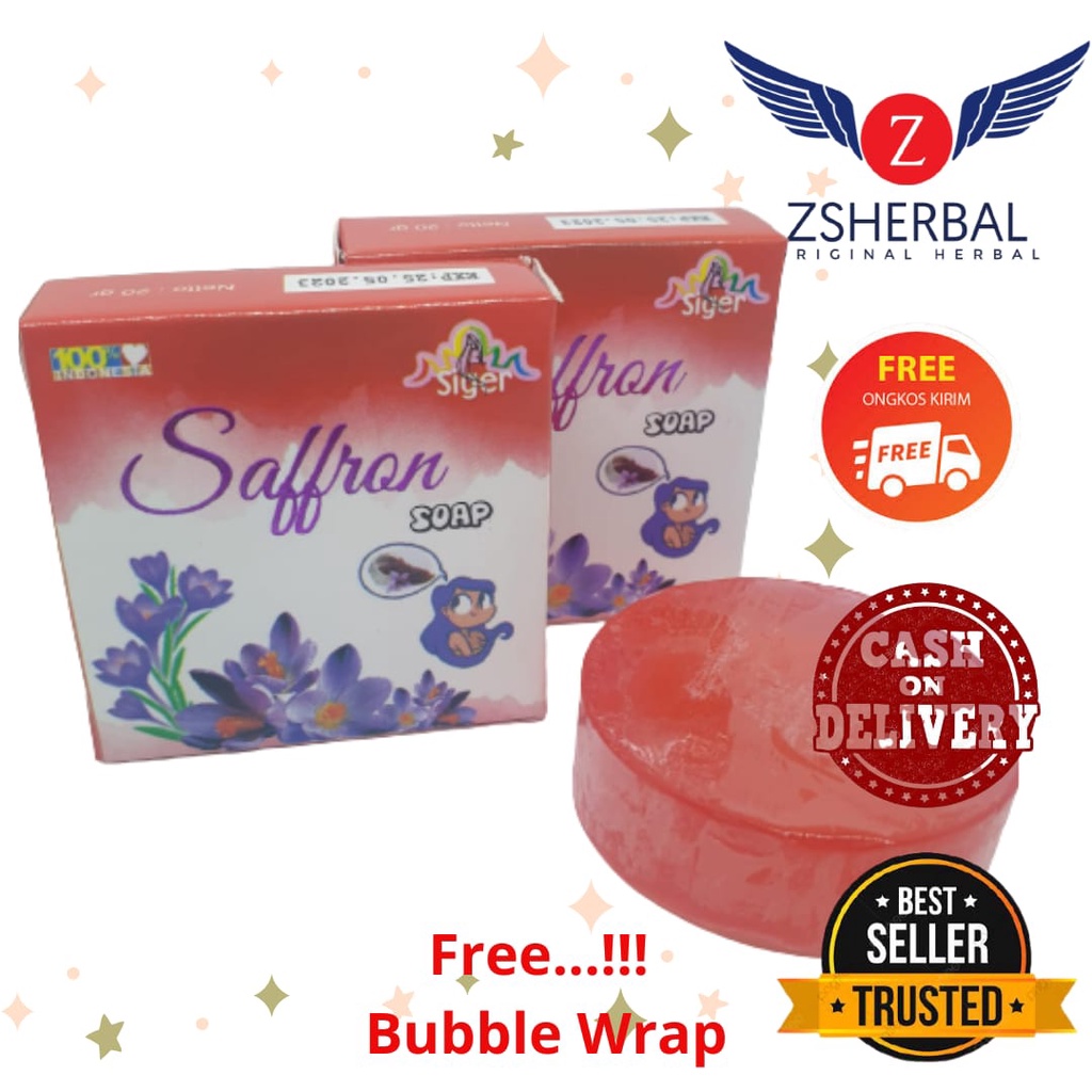 SAFFRON SOAP - SIGER SABUN SAFFRON (COD)