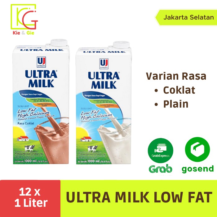 

Ultra Low Fat Hi- Calcium 1000ml (satuan)