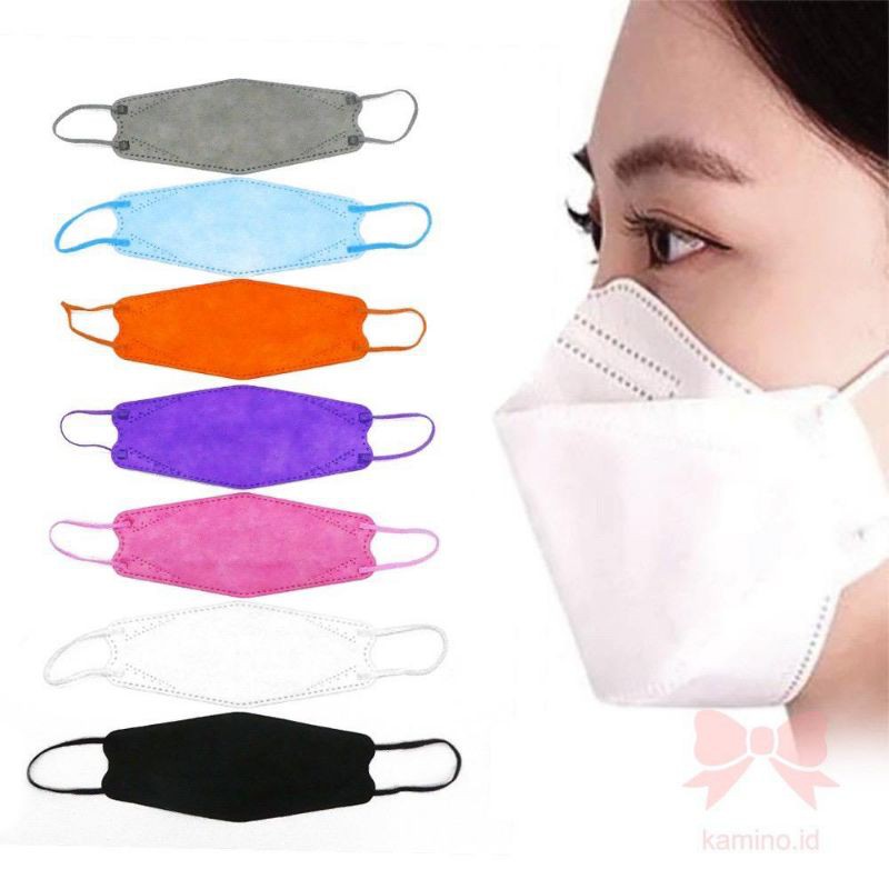 masker KF94 isi10/Masker korea/ISI 10 pcs warna seri