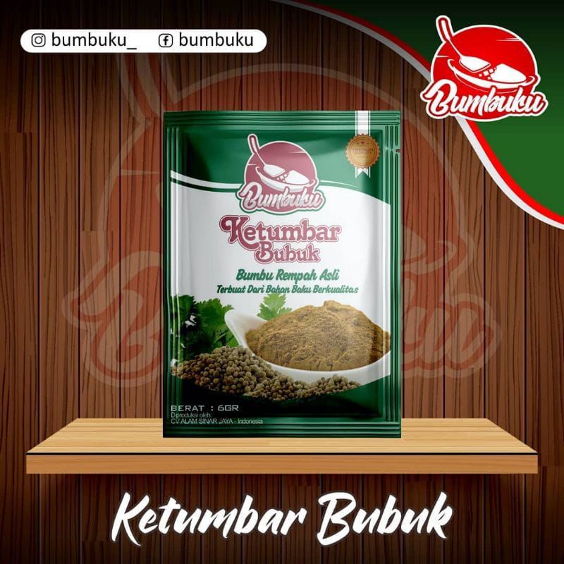 Bumbuku Ketumbar Bubuk 6gr x 12