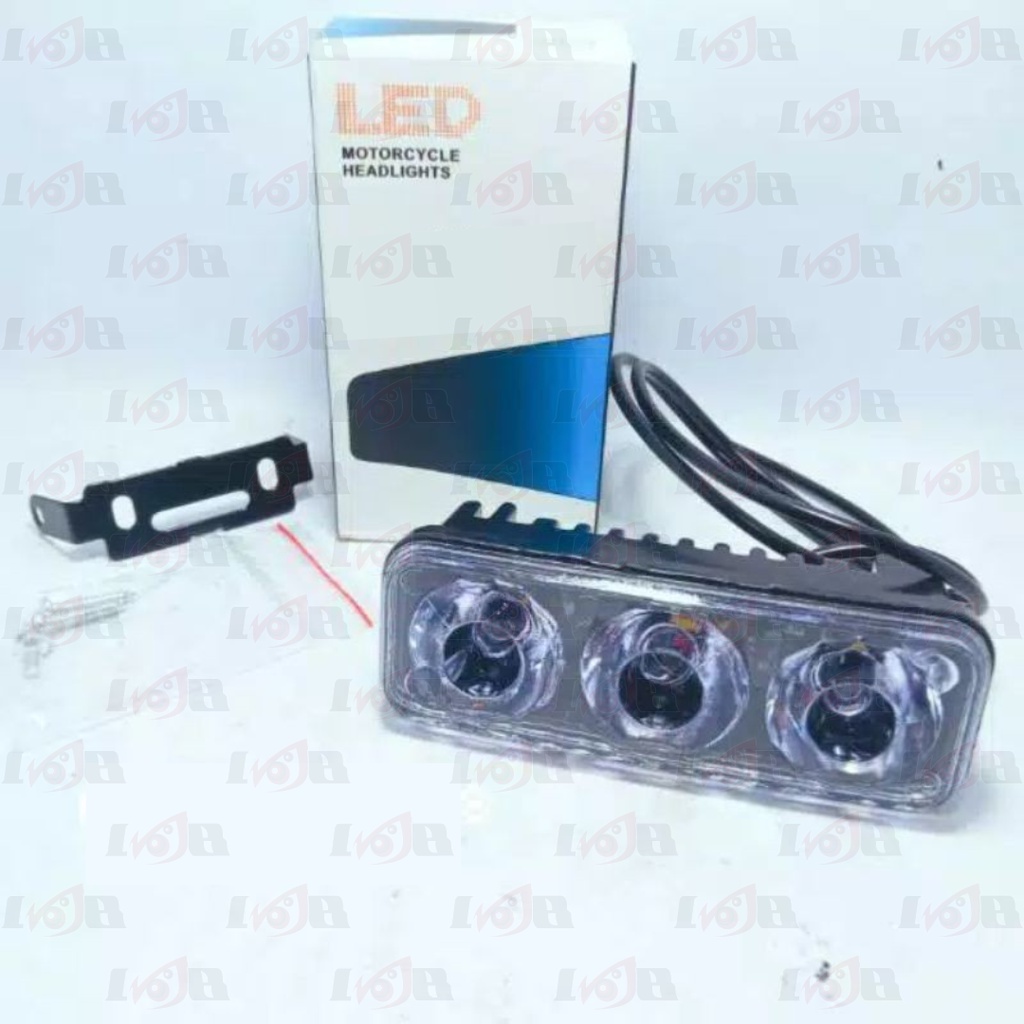 Lampu Sorot Kotak Led Cree 3 Mata