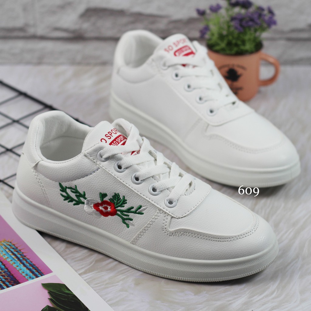 Sepatu Sneakers k609 wanita import realpict