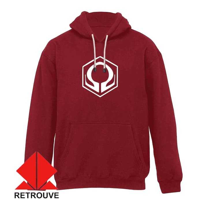 Hoodie Hexohm Logo - Maroon