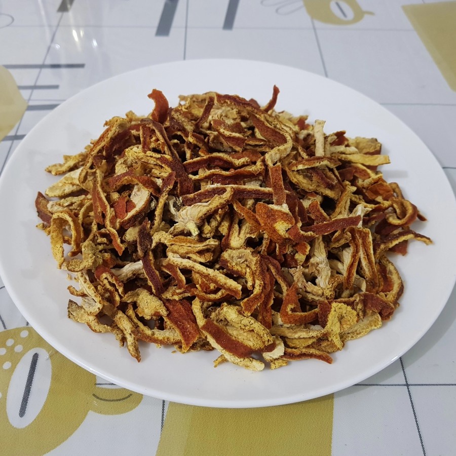 

陈皮丝 Dried Tangerine Peel Strip/Kulit Jeruk Iris/Chen Pi Si - 250gr