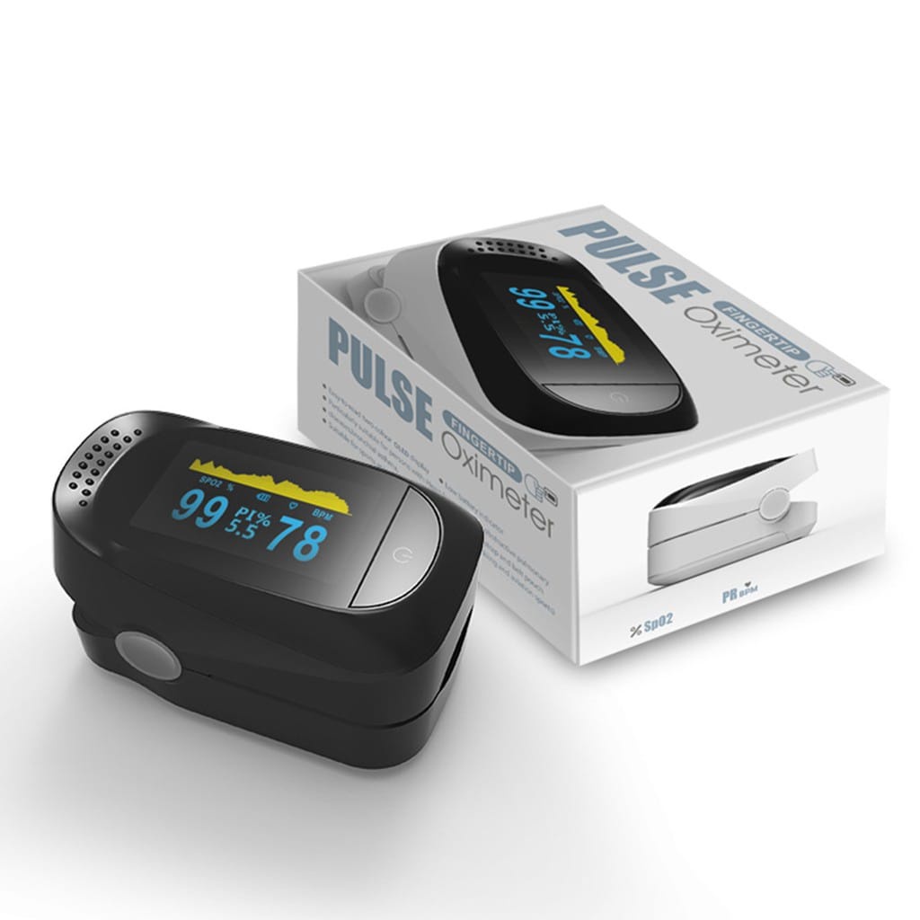 Oximeter A2 TFT / Fingertip Pulse Oximeter / Alat Ukur Detak Jantung FREE BATRE