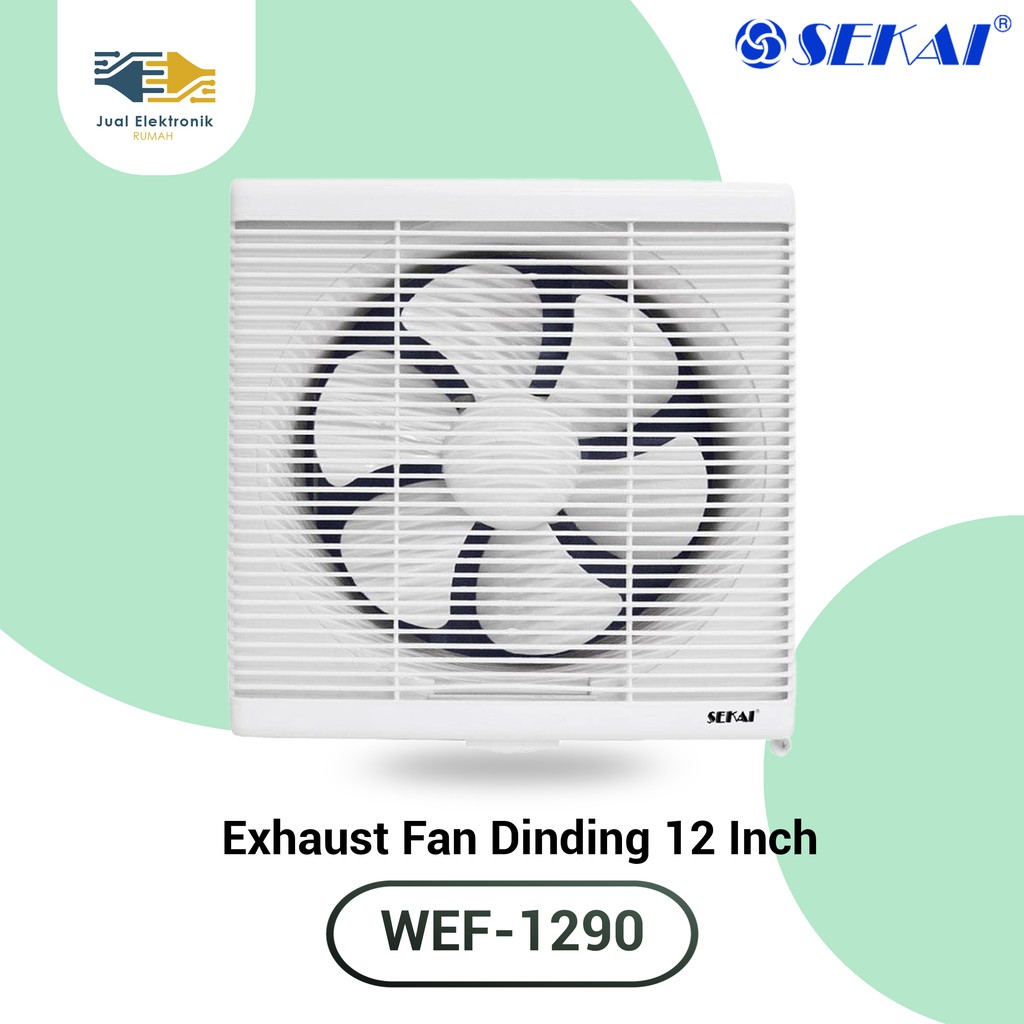 Exhaust fan Dinding 12 in Sekai WEF 1290 Kualitas Terbaik