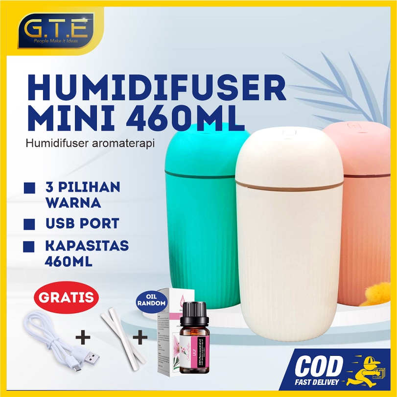 GTE | Humidifier Large Pelembab Ruangan/ Humidifie Besar / Humidifier 460ml /Humidifier Besar