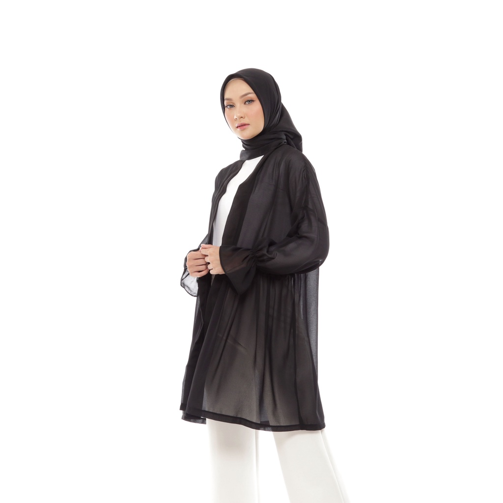Outer Outwear Outerwear Wanita Muslimah Panjang Tanpa Lengan Wanita Blazer Jumbo Fashion Muslim Card