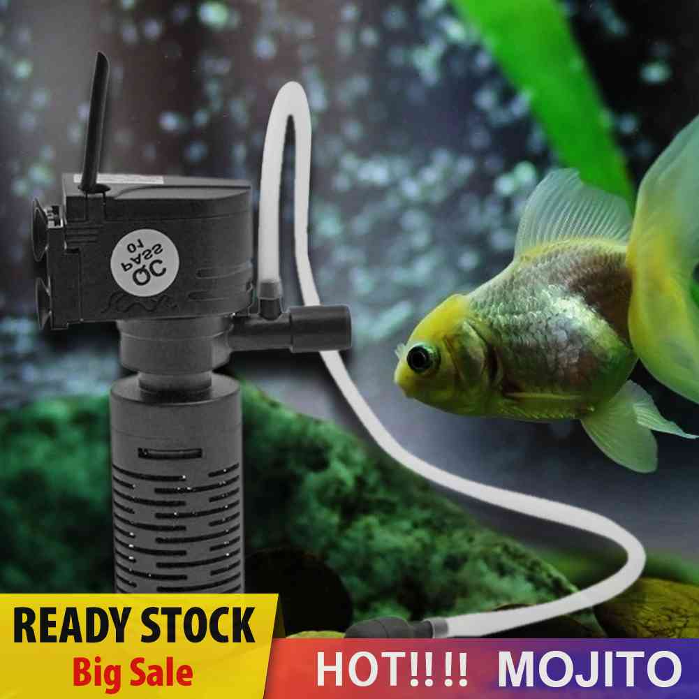 3 In 1 Filter Oksigen Mini 3w Untuk Akuarium Ikan