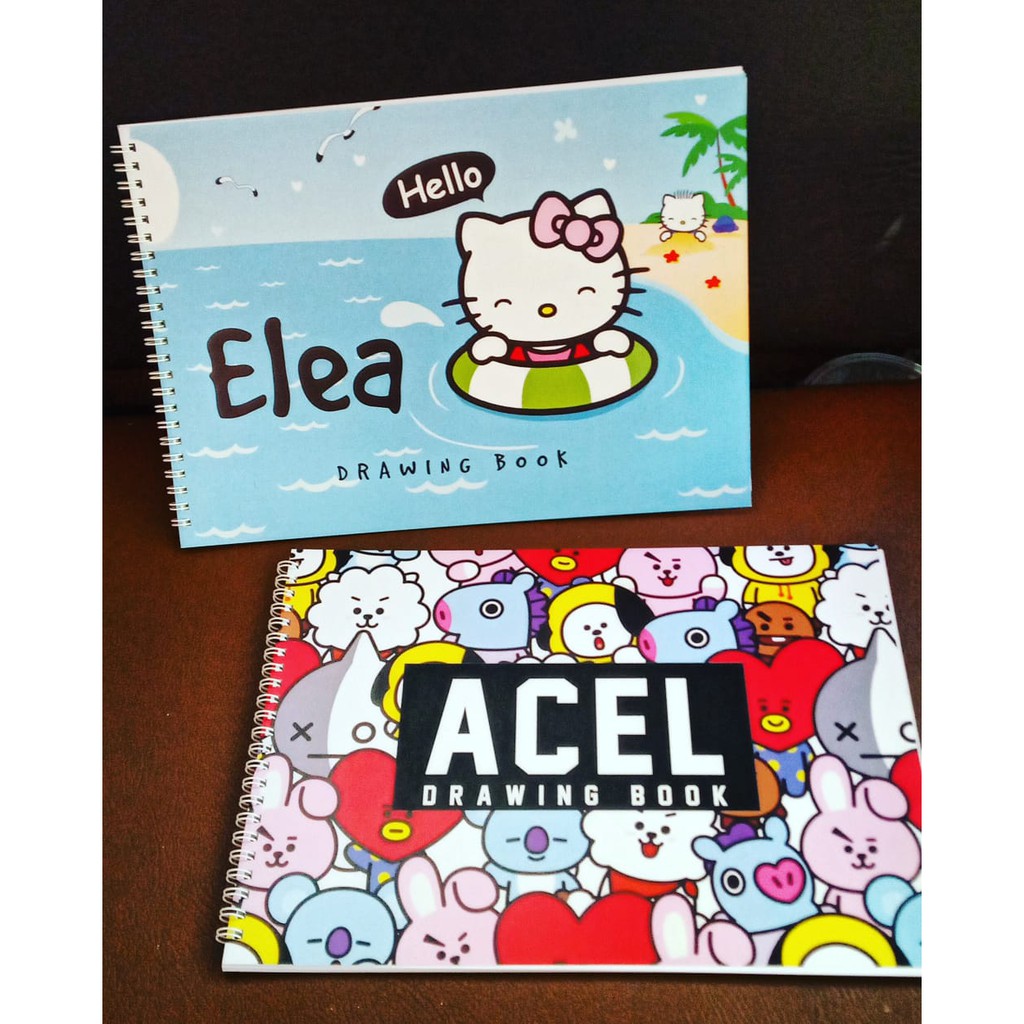 

Custom Buku Gambar A4, Jilid Spiral, Drawing Book, Sketch Book, Souvenir