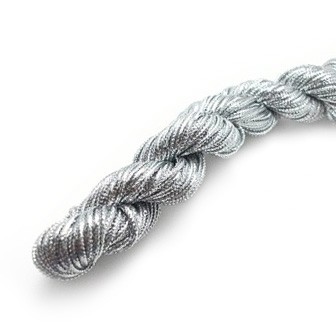 

1meter TALI SOUVENIR HANG TAG WARNA SILVER / EMAS 1MM
