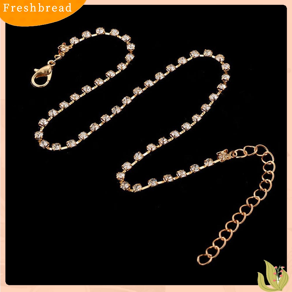 Fresh| Kalung Choker Berlian Imitasi Untuk Wanita