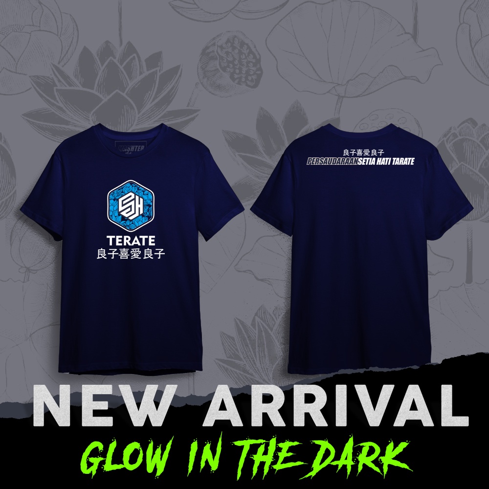 KAOS PSHT GLOW IN THE DARK || MASHTER STORE