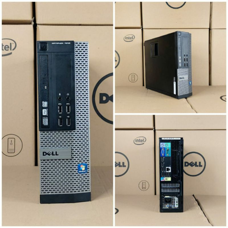 PAKETAN DELL OPTILPEX 7010 CORE I5 GEN2 LCD 17IN WIDE BEKAS BERKUALITAS