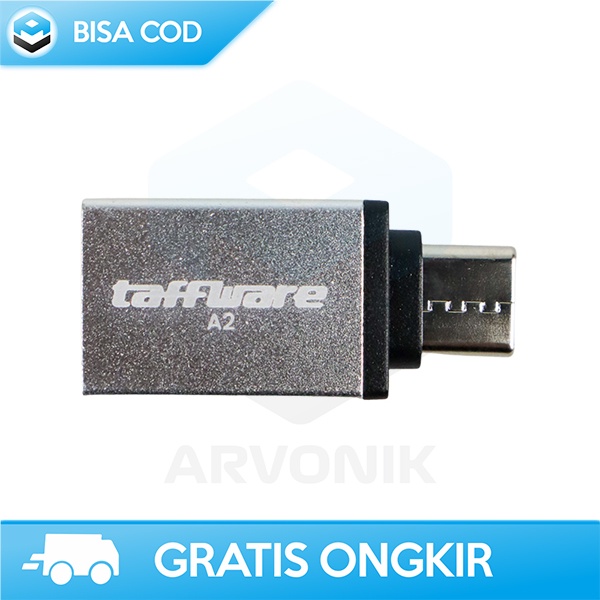 OTG TYPE C 10 GBPS SMARTPHONE LAPTOP ADAPTOR SILVER BY TAFFWARE A2