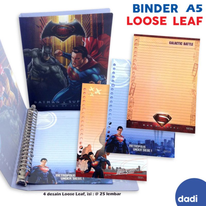 

Dadi - Batman vs Superman Binder / Tempat File