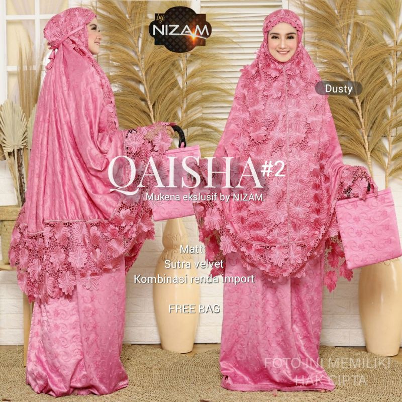 mukena renda QAISHA #2ORI NIZAM