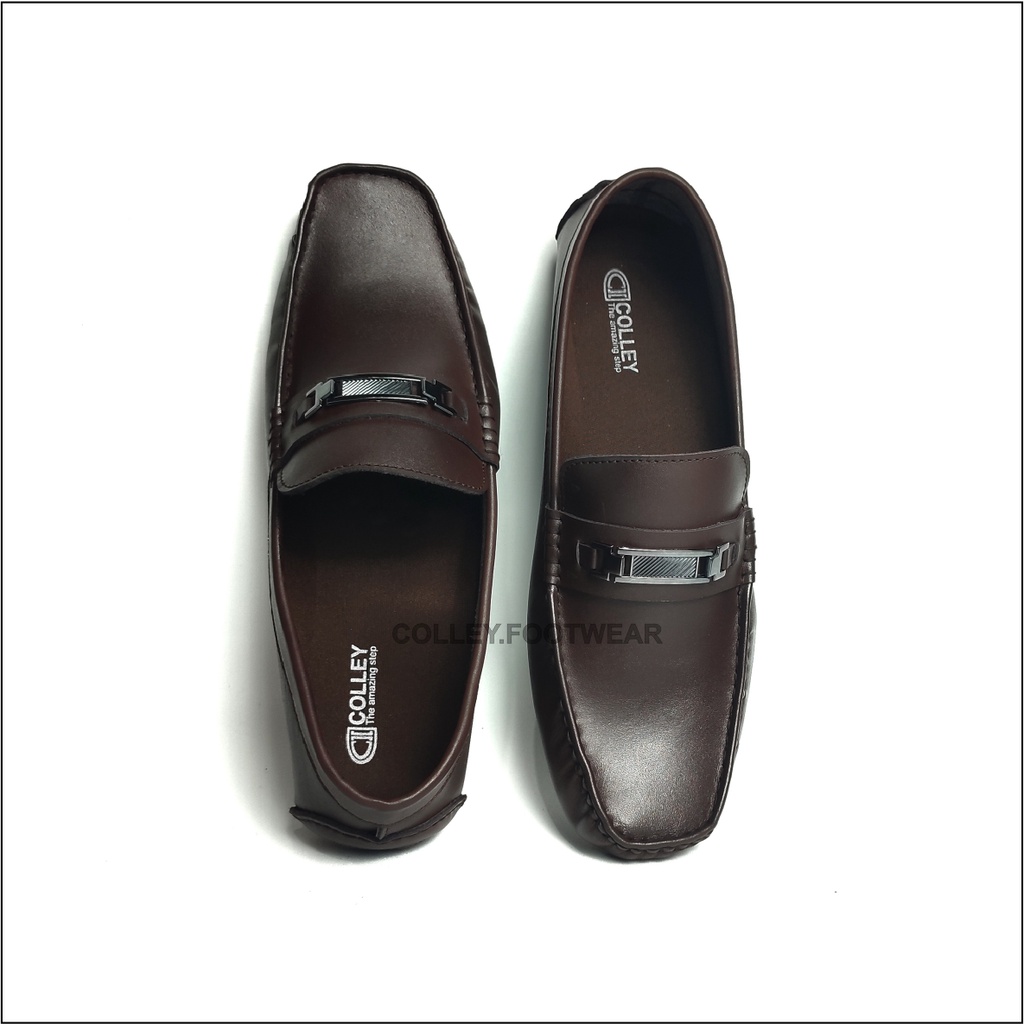 SEPATU MOCASSIN PRIA KULIT ASLI / KERJA / KANTOR / CLY.SLT-041
