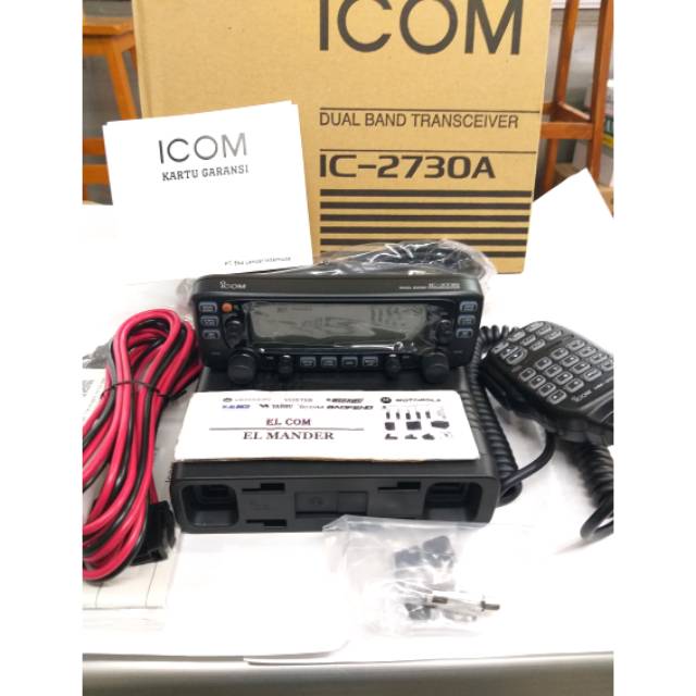 RADIO RIG ICOM IC-2730A DUALBAND ORIGINAL - JUAL RIG ICOM 2730 DUAL BAND MURAH