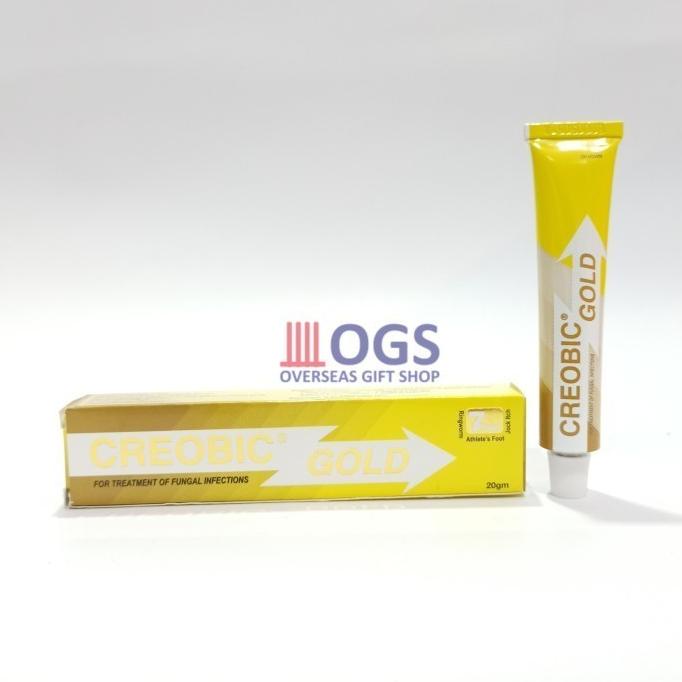 

Creobic Gold Cream 20 gr Salep Jamur Panu Kudis Kurap Kutu Air Eksim