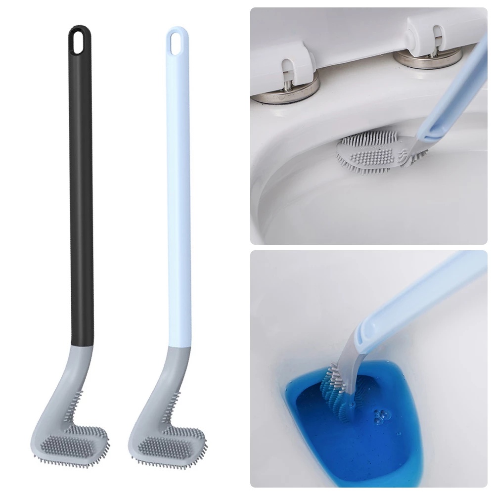 Sikat Toilet Bentuk Golf Fleksibel - Golf Silicone Toilet Brush