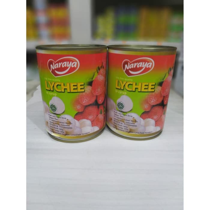 

NARAYA LYCHEE IN SYRUP / NARAYA BUAH LECI DALAM SIRUP 565 GRAM