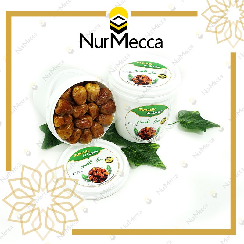 Kurma Sukari Al Qossim 850 Gram PREMIUM Kemasan Ember