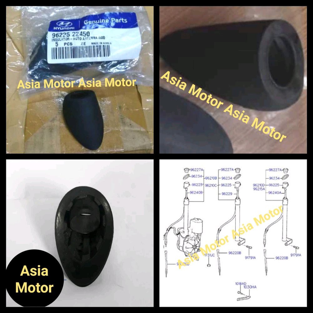 Karet Antena Hyundai Accent Hyundai Cakra Excel 1 Original  klo735