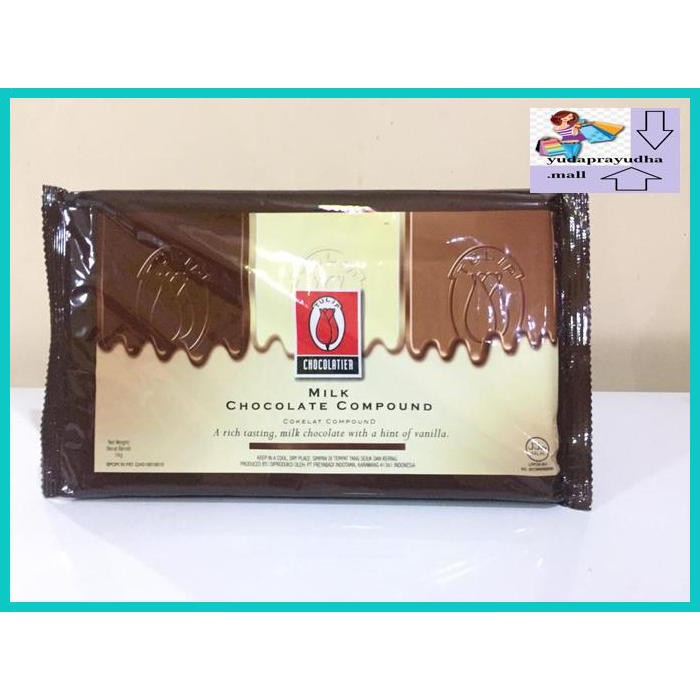 

54Etr7U- Tulip Milk Chocolate Compound / Cokelat Batang Tulip Milk 1 Kg 9Uhhjt7-
