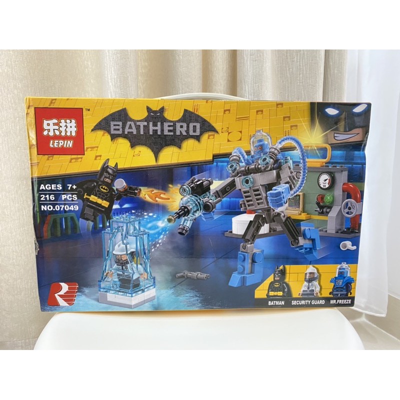 Bricks Batman Movie Lepin 07049 Batheroes Mr. Freeze Ice Attack