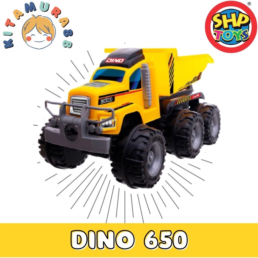 Mainan Anak Truk Angkut Kuning - SHP TOYS - DINO 650