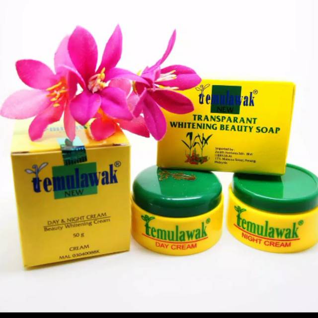 

Original Cream Temulawak + Sabun cream pemutih extra Temulawak