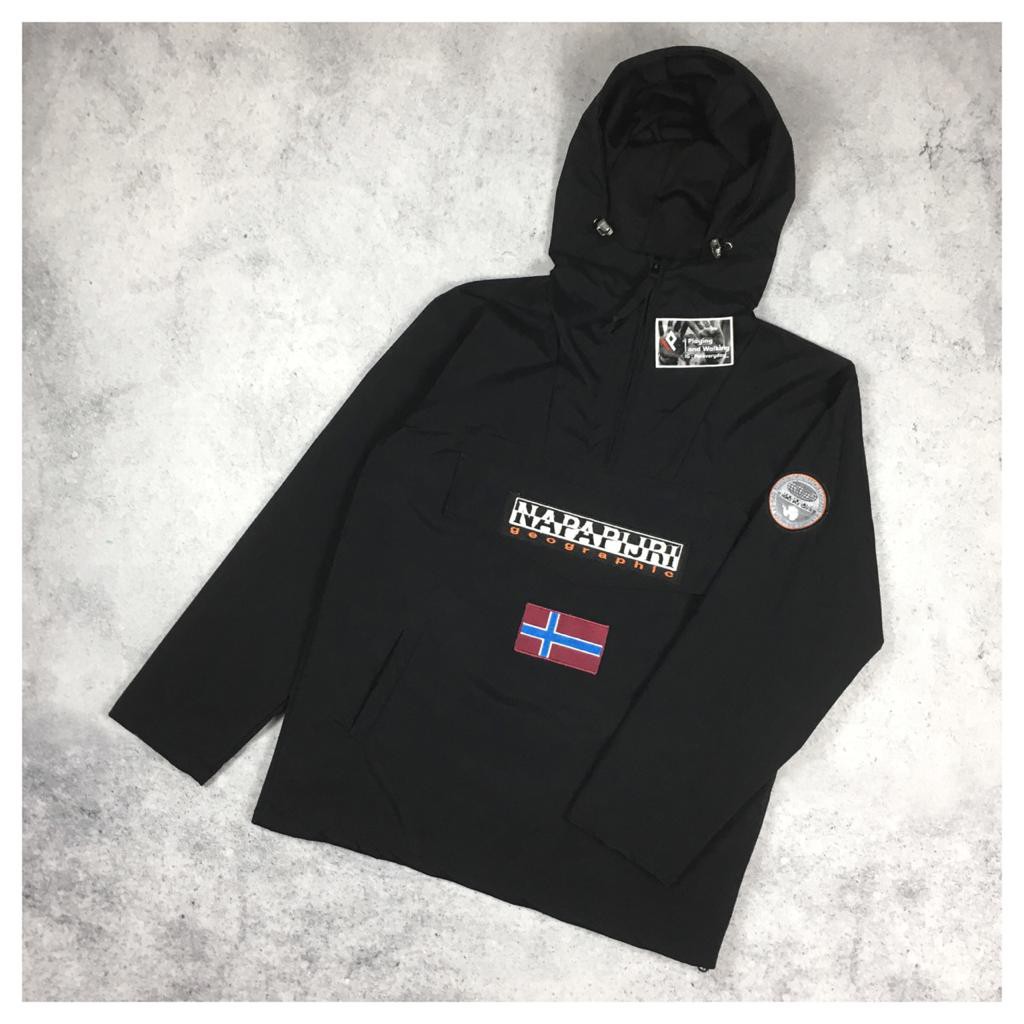 JAKET CAGOULE NAPAPIJRI RAINFOREST SUMMER OUTDOR MIROR 1:1 ORIGINAL