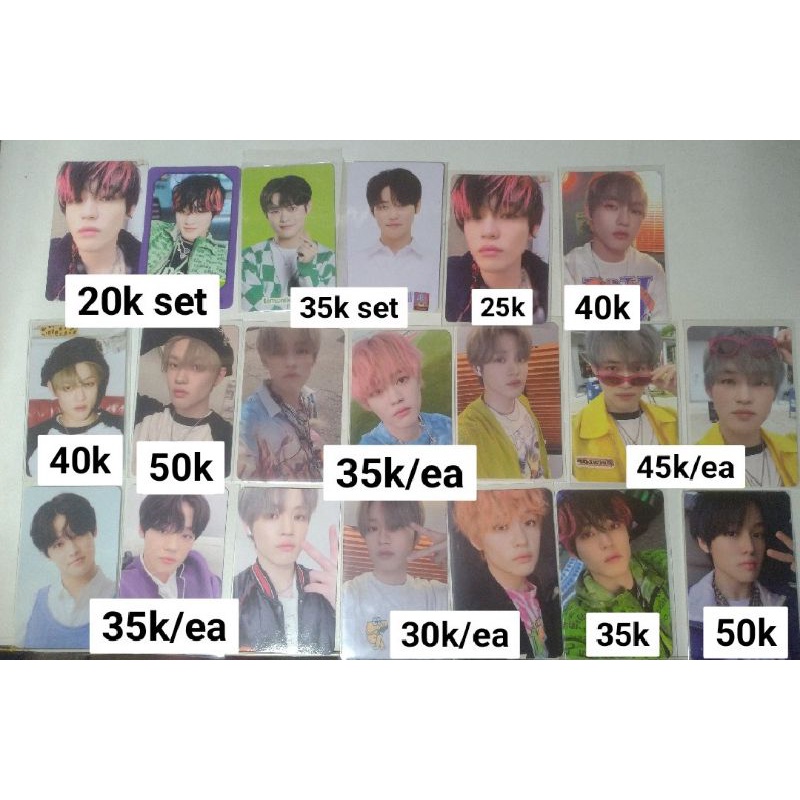 Chenle Photocard Pc Sticker set glitch mode beatbox hello future hot sauce SG22 lemonilo somethinc m