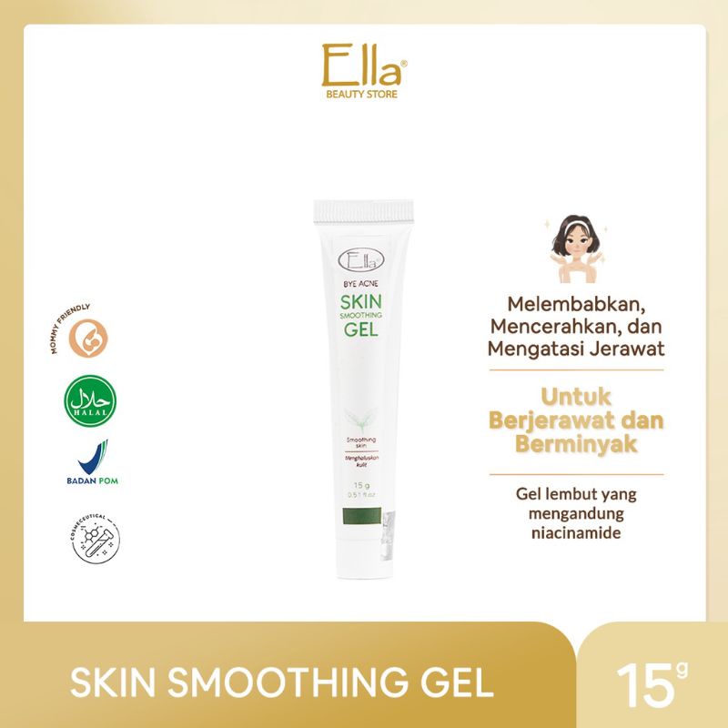 ELLA SKINCARE Krim Pagi Smoothing Gel Niacinamide