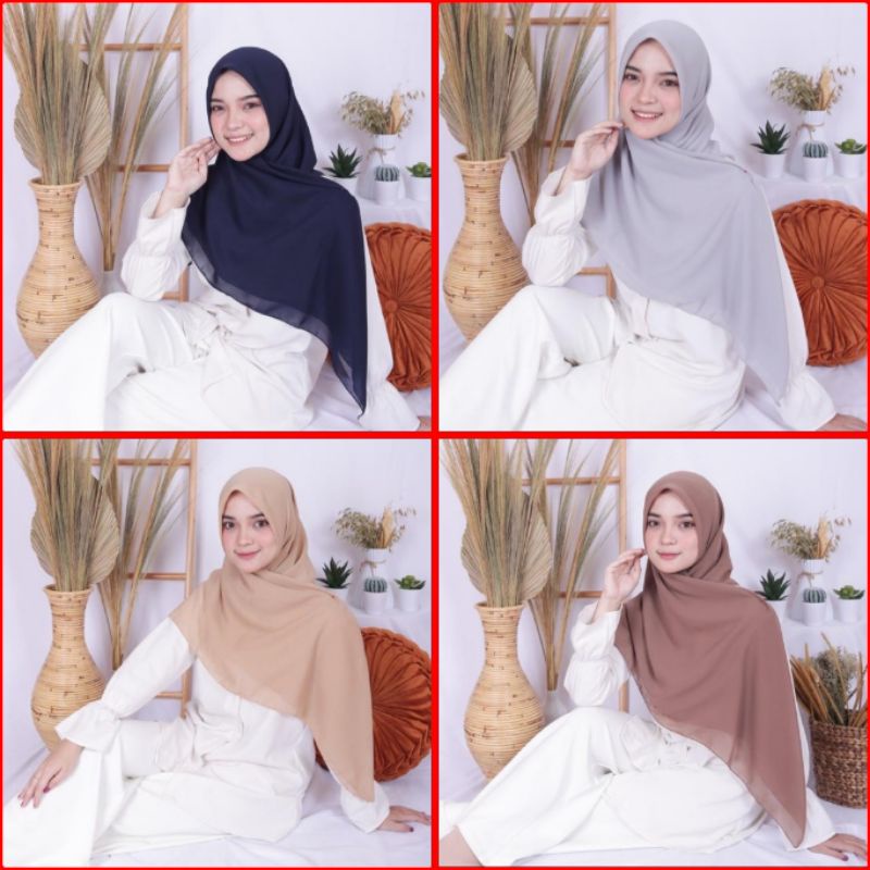 HIJAB SEGIEMPAT SIZE 115cmx115cm