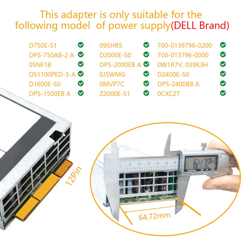 Btsg Breakout Board Untuk Ming Riser Power GPU PSU Module Server Card 50Pin Ke 17x 6Pin