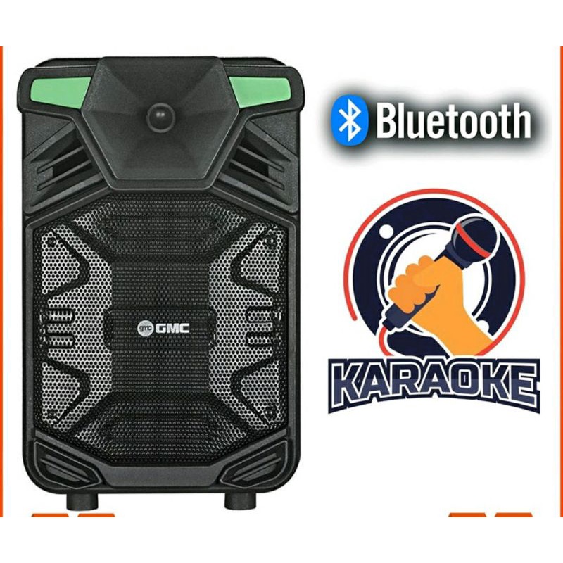 Speaker Bluetooth Karaoke GMC 897 M BONUS MIK + REMOTE