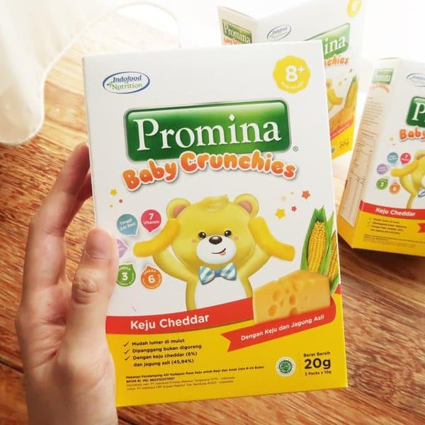 Promina Crunchies 20gr (8bulan) BEST SELLER/ snack MPASI bayi