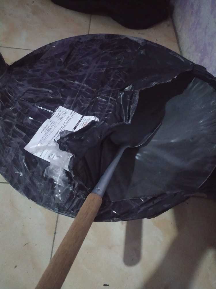 (2mm-40 Cm) Wajan Baja Nasi Goreng / Kuali Nasi Goreng / Wajan Baja / Wok Nasi Goreng