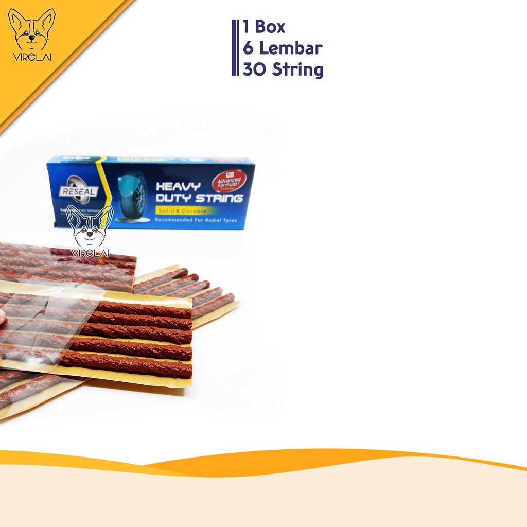Karet Tambal Ban Cacing Tubeles merek &quot;Reseal&quot; Technology USA