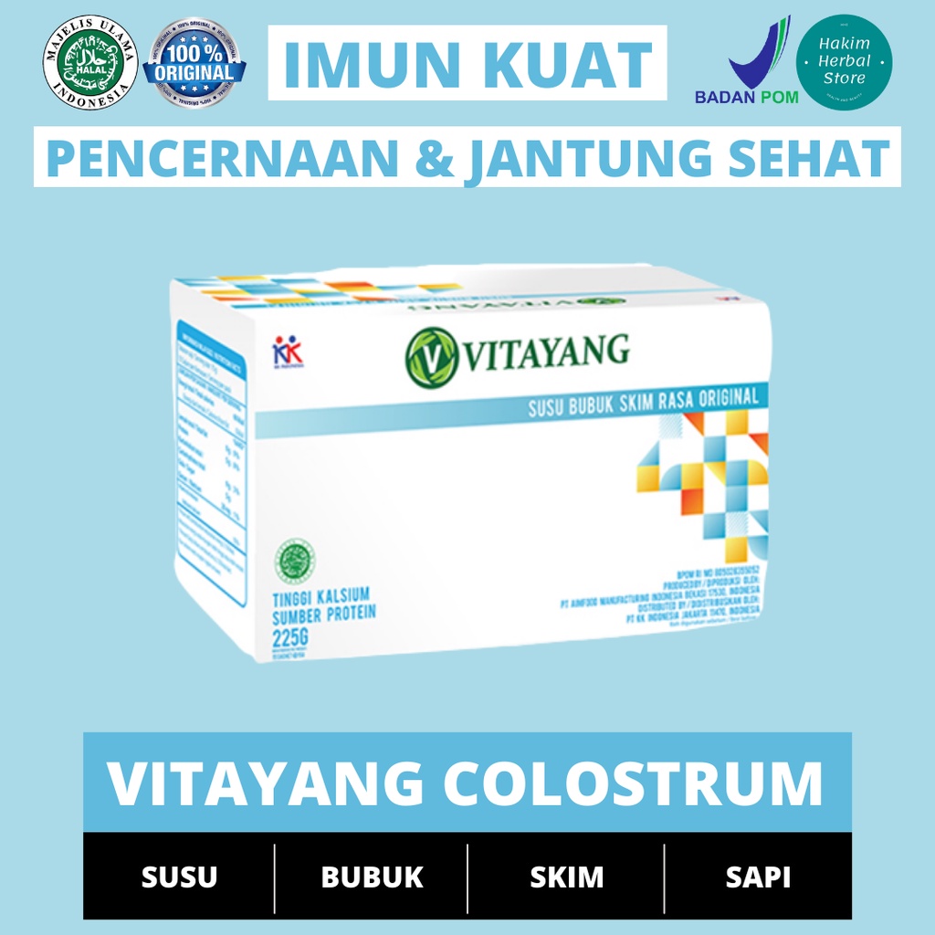 

Vitayang Colostrum Susu Skim Bubuk Low Fat