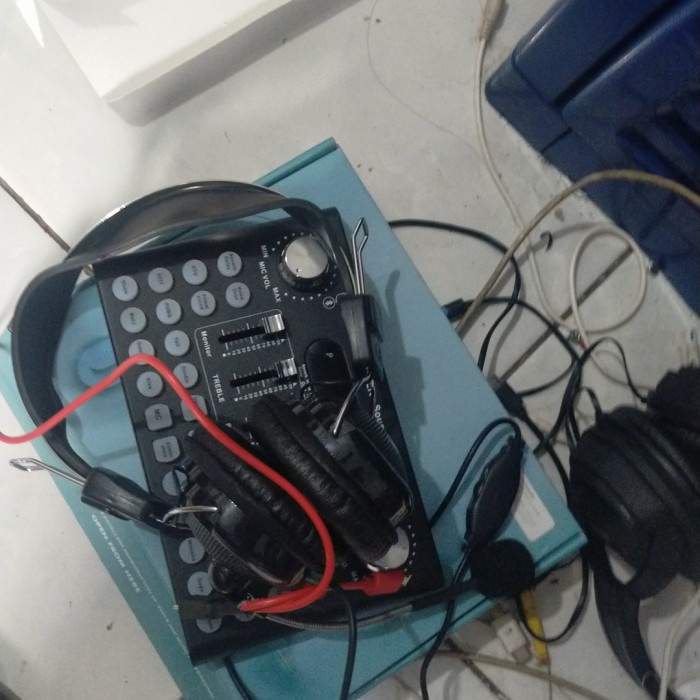 soundcard F9 satu sett tinggal pakai