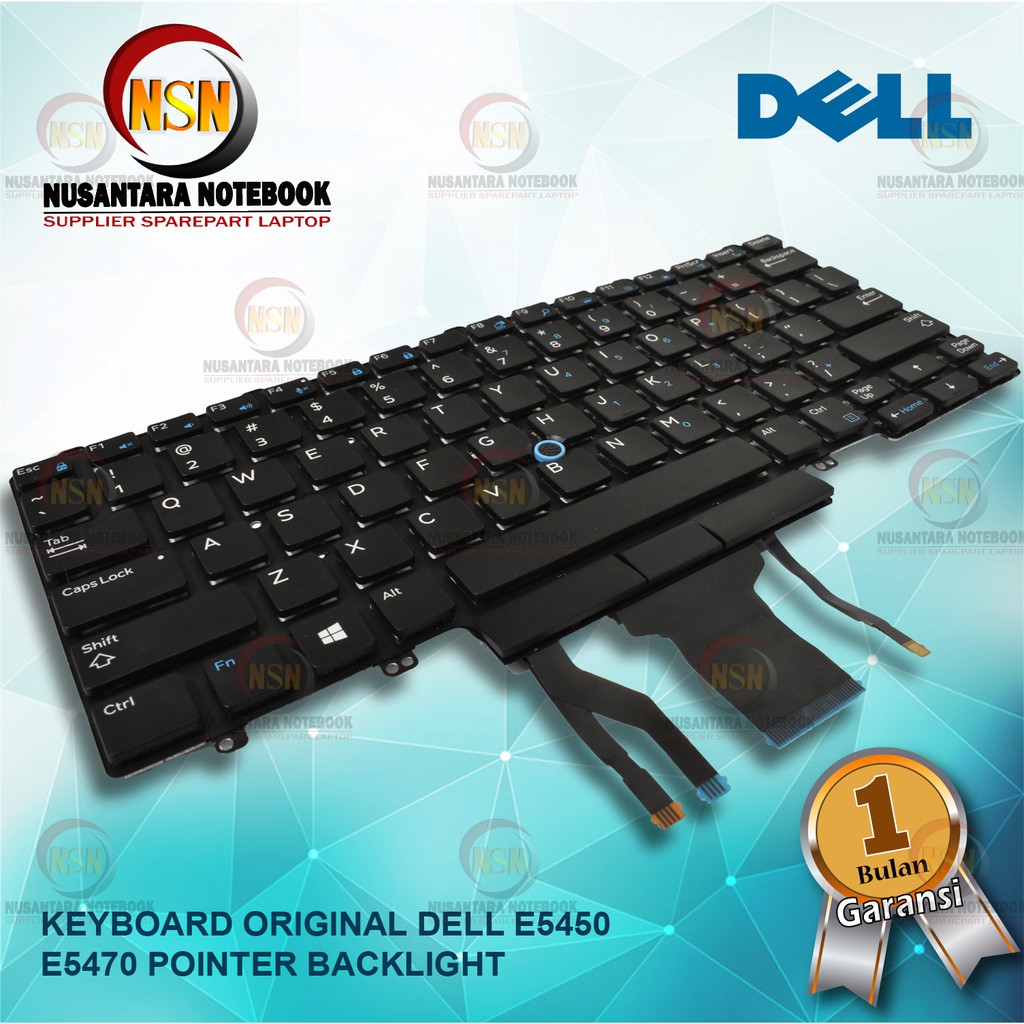 Keyboard Original Laptop Dell E5450 E5470 E7450 E7470 Pointer BackLight