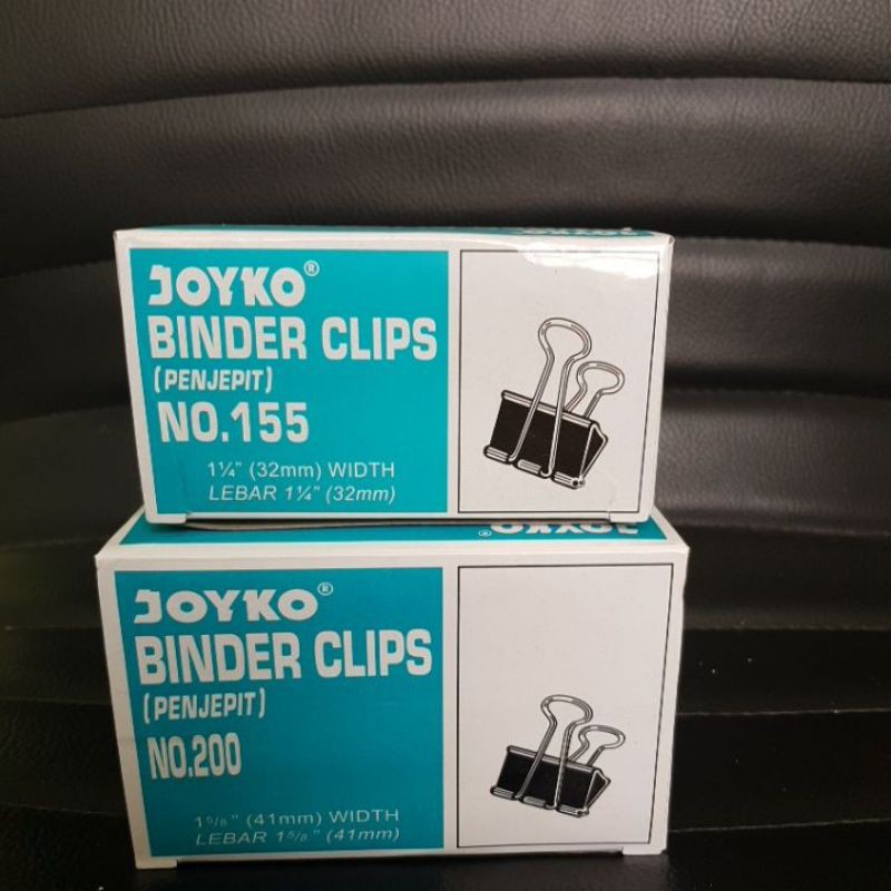 

Joyko Binder Clips no 155 dan 200