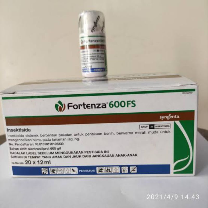 

Perlakuan Benih Untuk Ulat FORTENZA 600FS 12,5ML