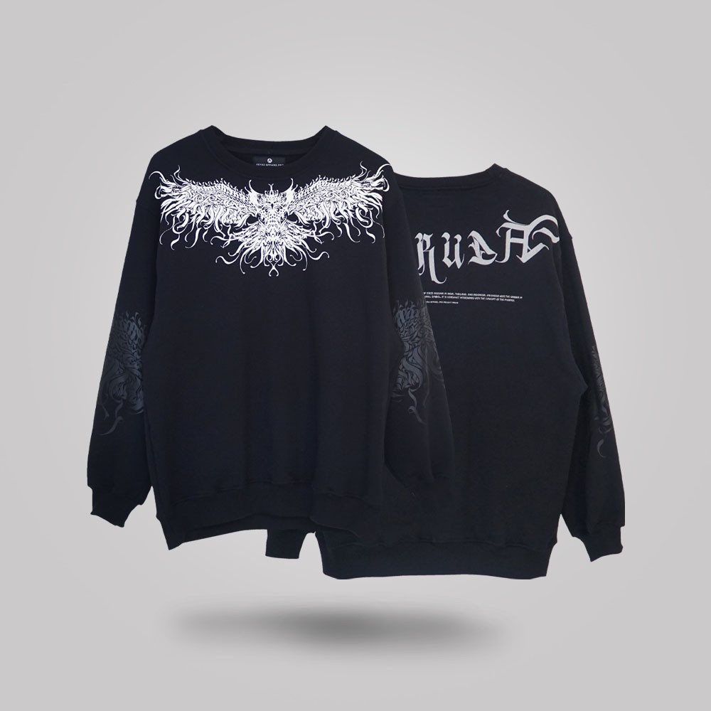 Sweater Oversized Garuda - Abyad Apparel Pro