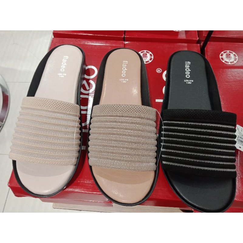 fladeo sendal cewek sendal selop sendal flat sendal wanita sendal teplek size 36-40