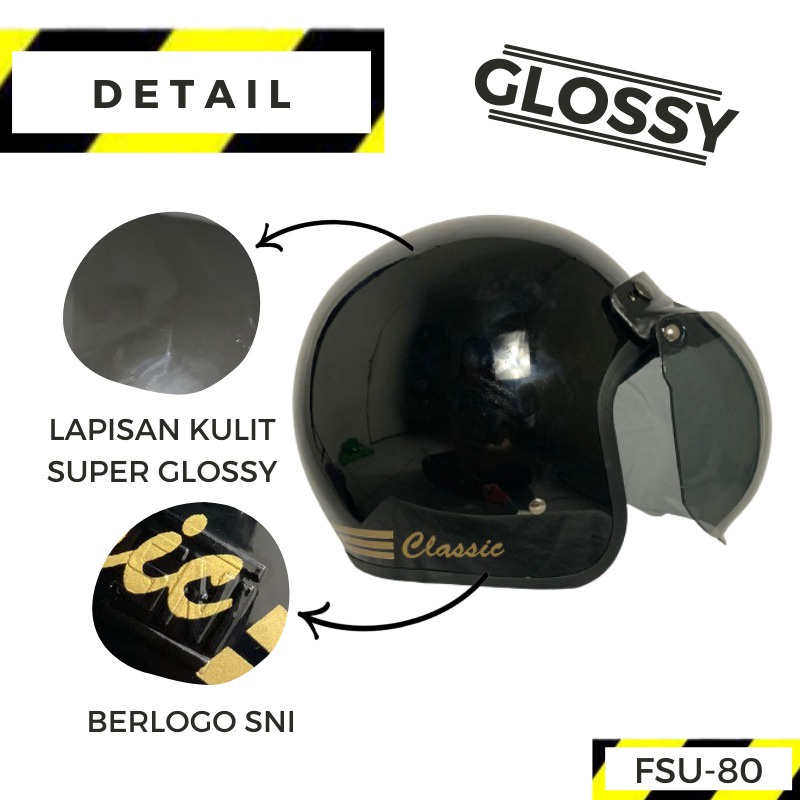 HELM BOGO CLASSIC DEWASA SNI FSU-80